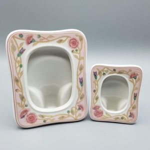 Vintage Takahashi "Glory" Porcelain Photo Frames
